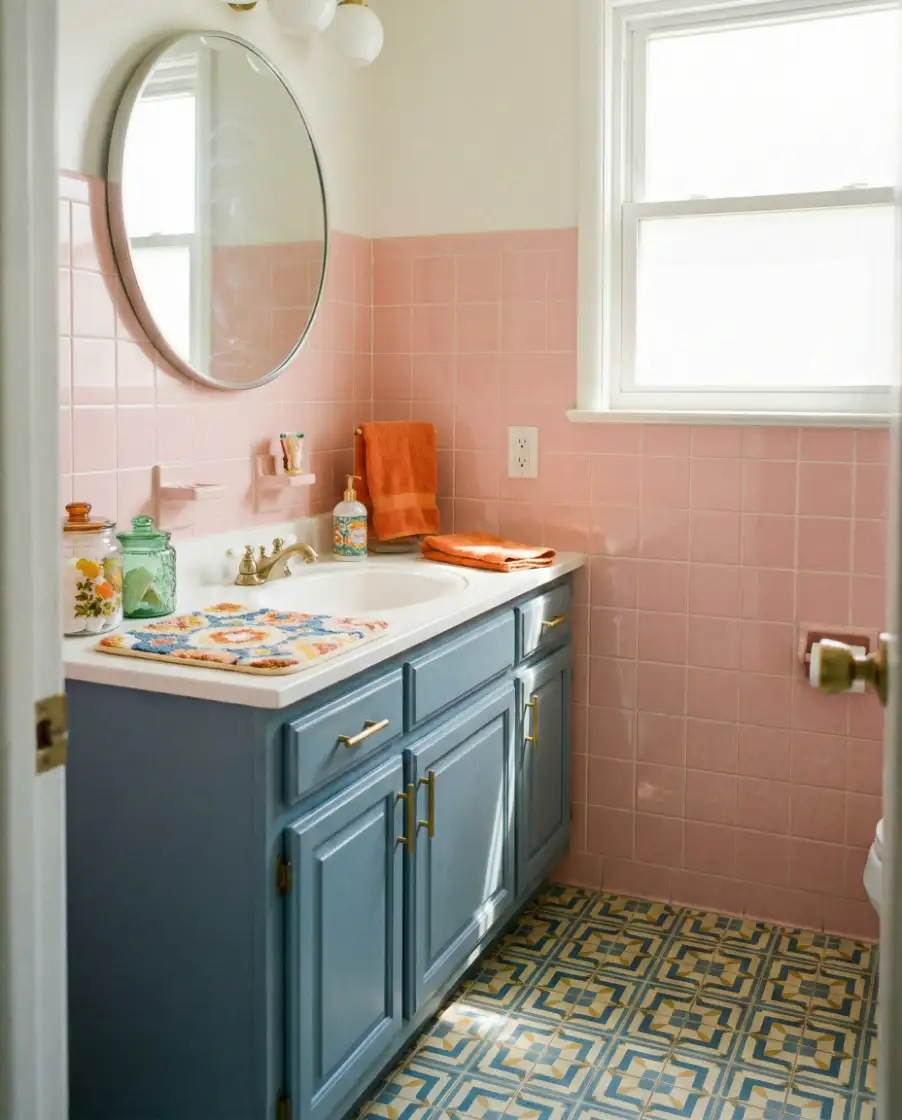 Pink and Blue Retro Pop 1