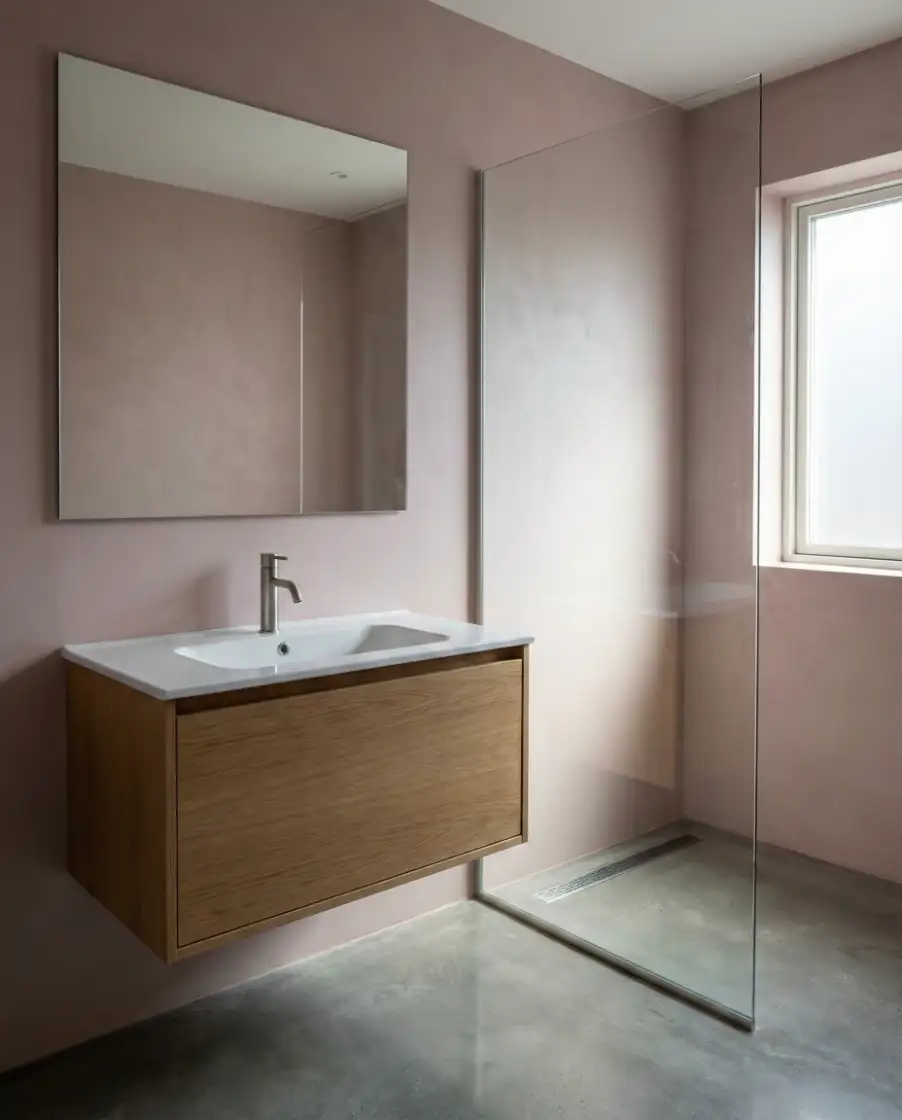 Pink and Grey Contemporary Calm 1