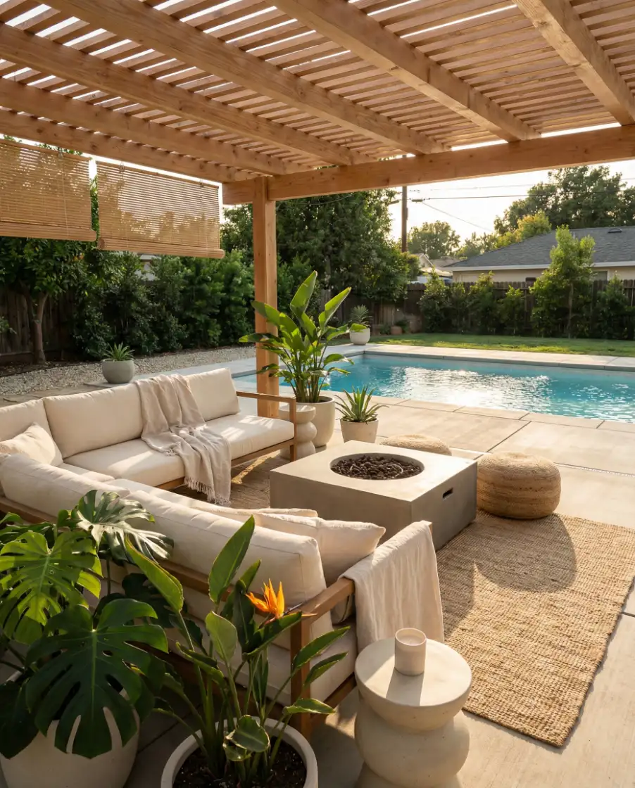 Poolside Patio Lounge 1
