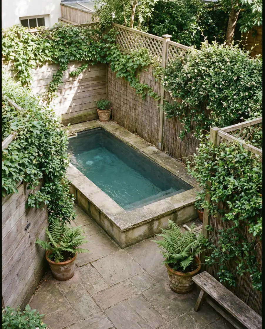 Privacy Landscaping for Guest House Pools 2