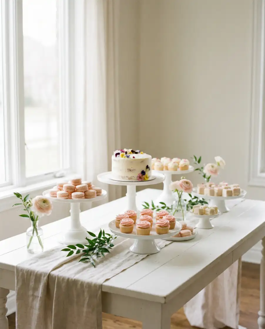 Quinceanera Pastel Dessert Table 2
