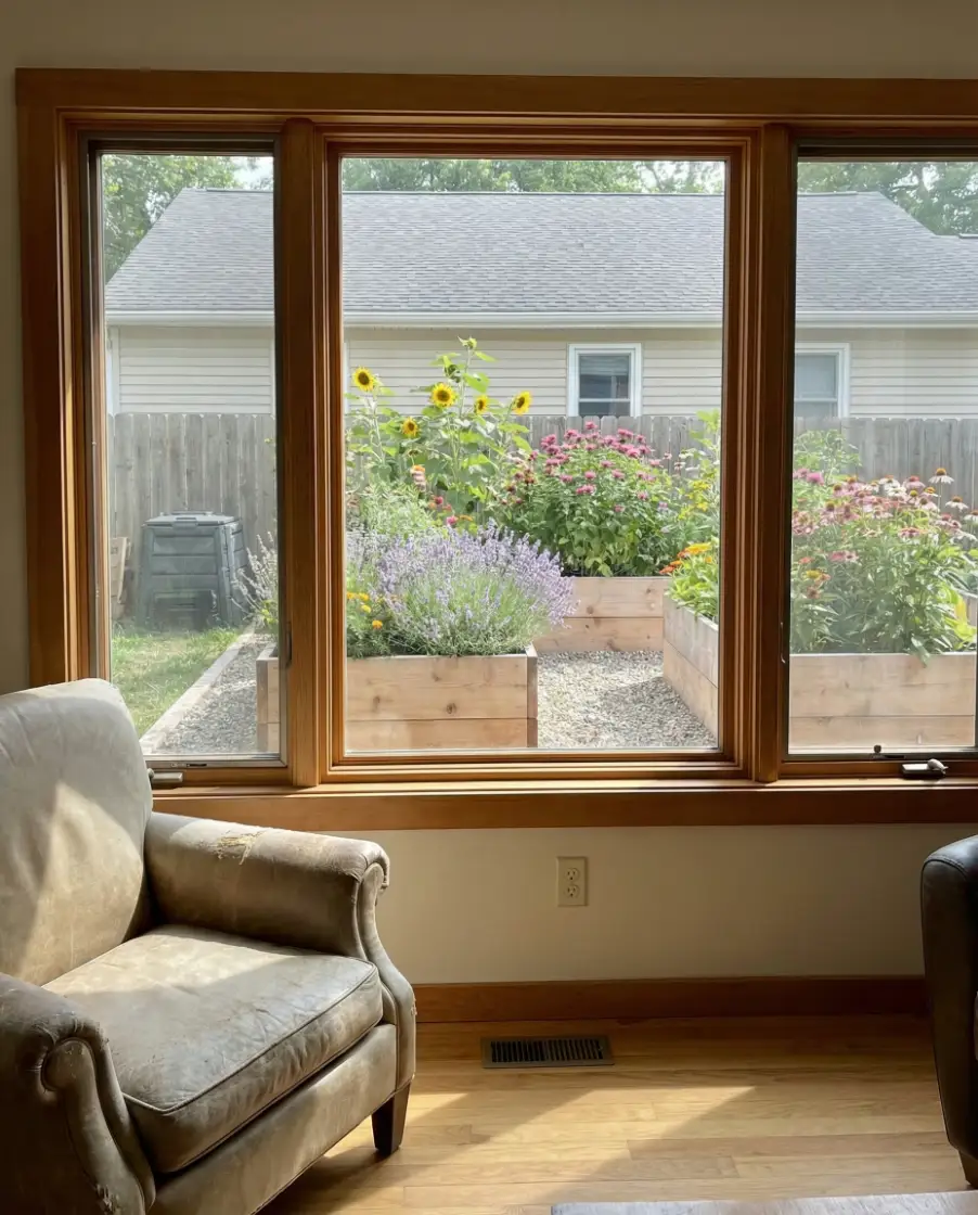 Raised Bed Pollinator Garden 1