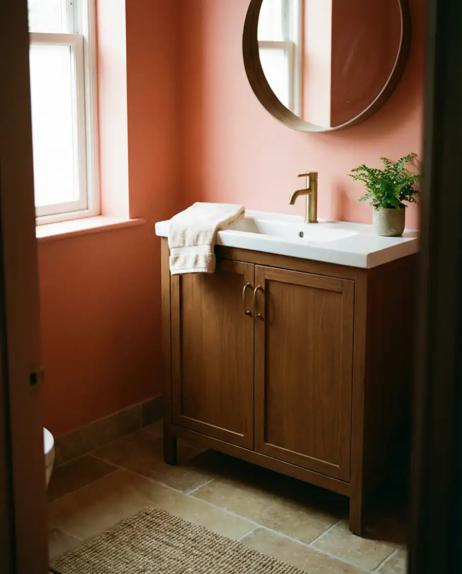 Red-Toned Pink and Brown Warmth 2