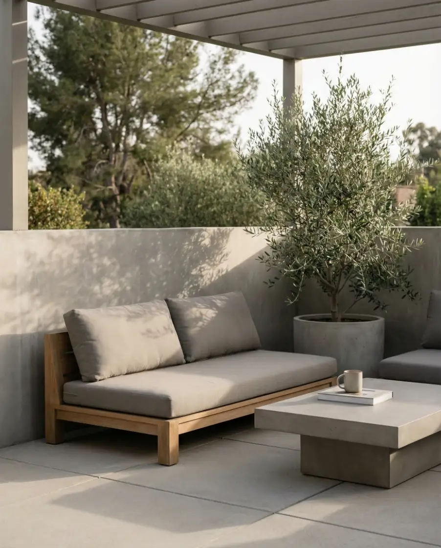Relaxing Minimal Patio Retreat 2