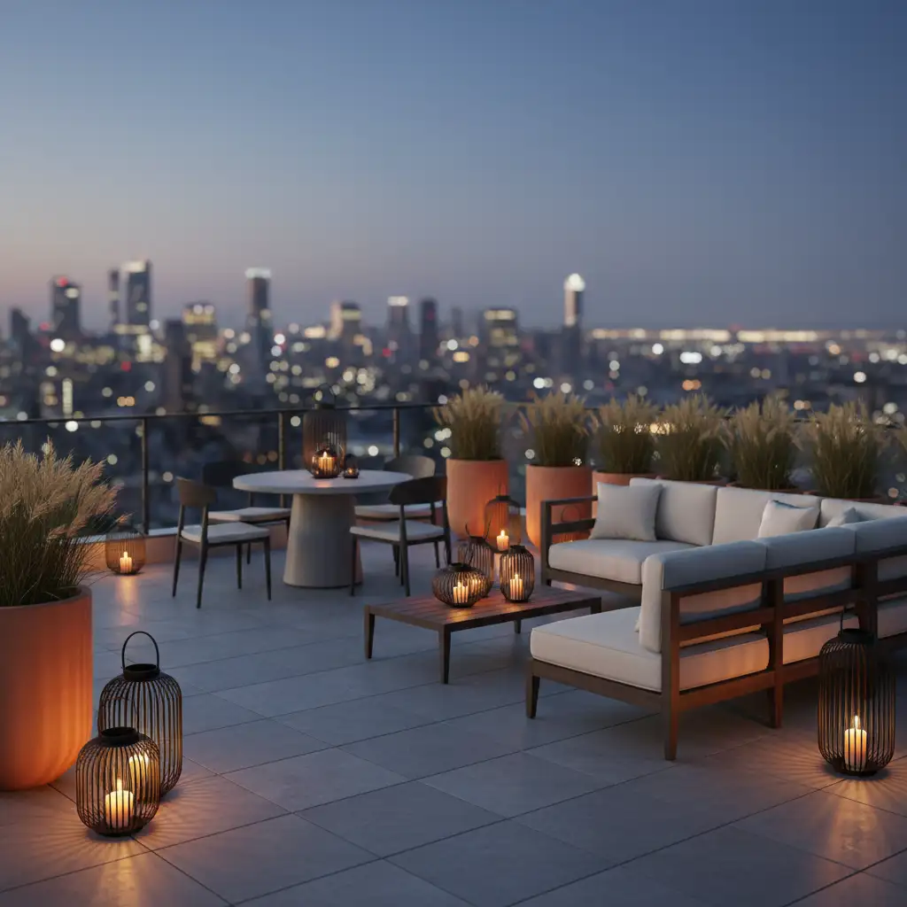 Rooftop Apartment Open Layout Retreat 2