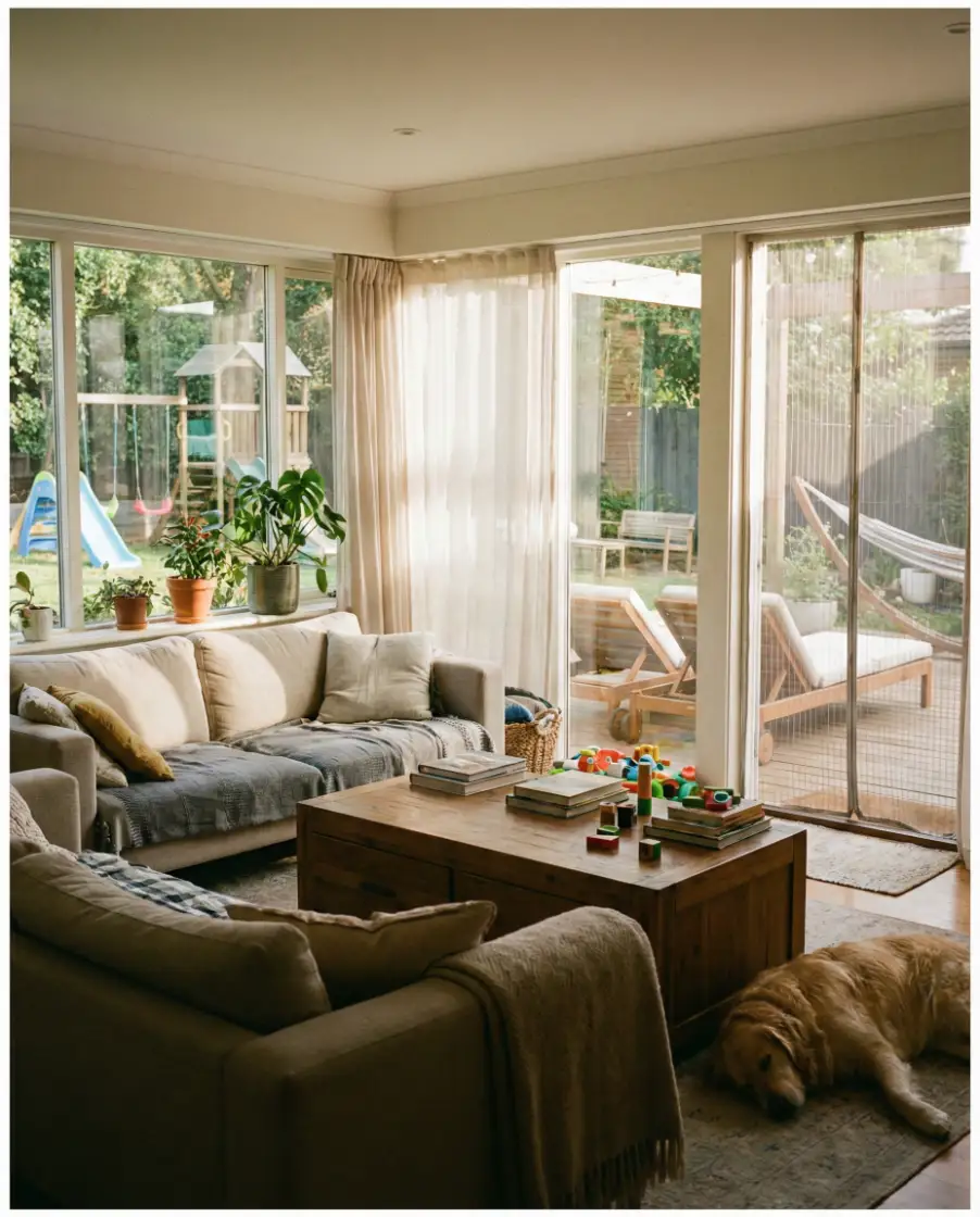 Screened-In Pergola for Family Patios 2