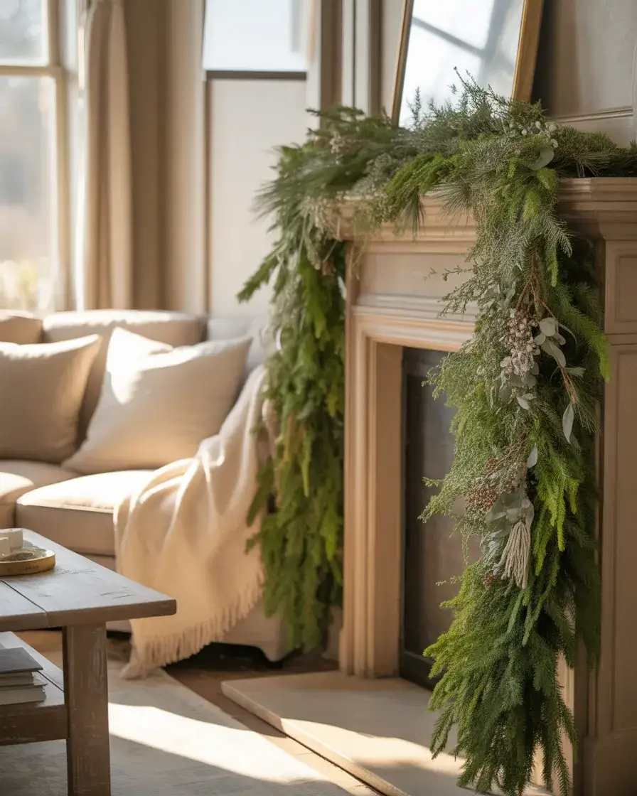 Seasonal Fireplace Displays 2