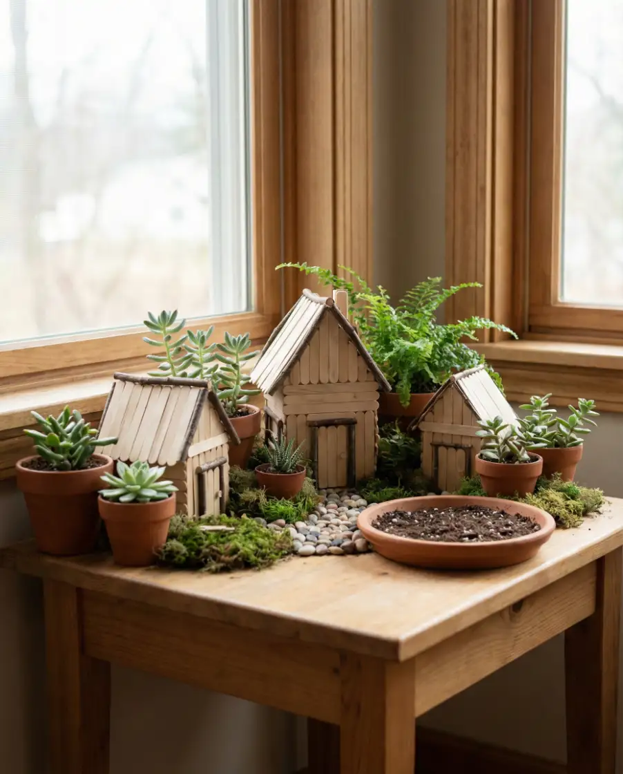 Seasonal Holiday Fairy Garden 2