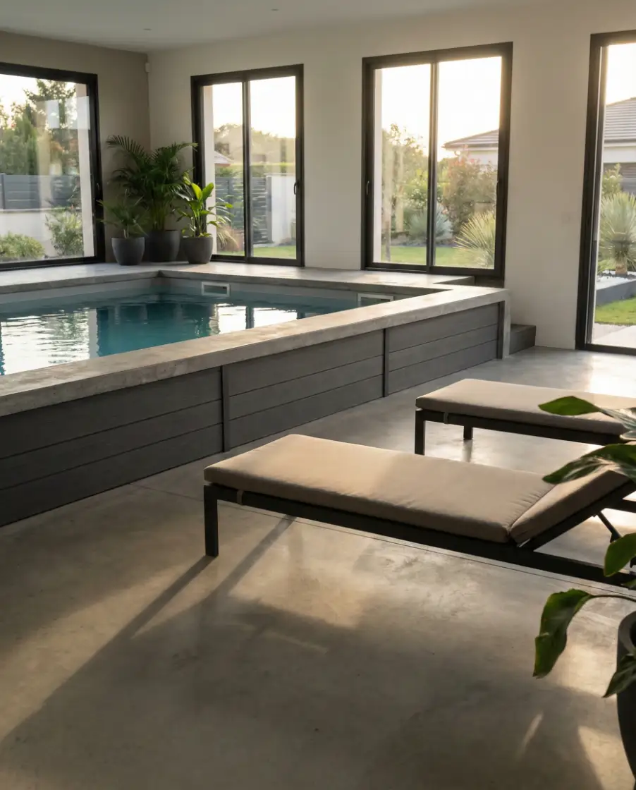 Semi Buried Modern Rectangle 2