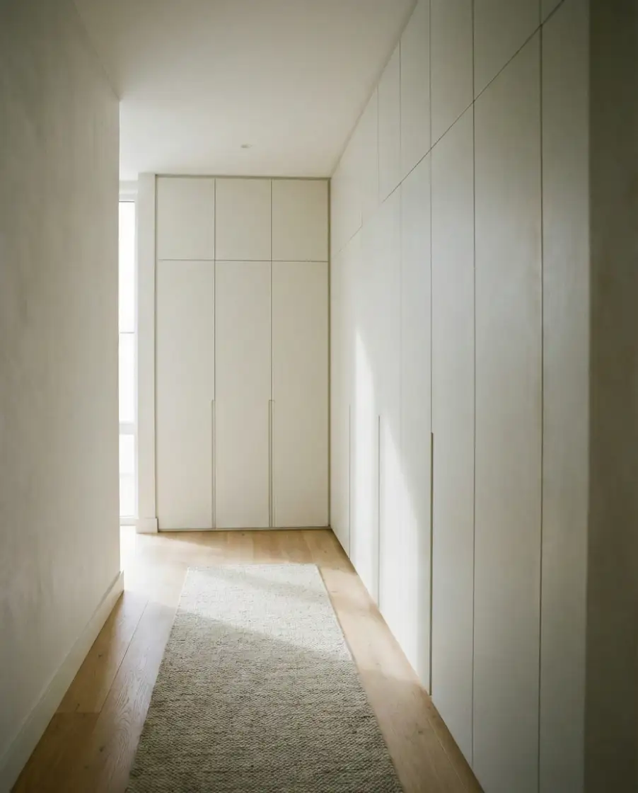 Small Narrow Hallway with Smart Storage 2