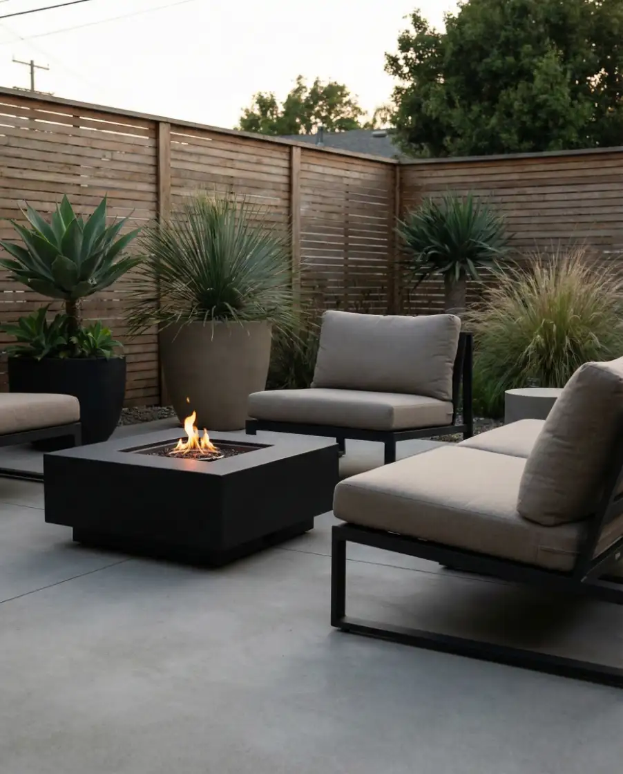 Smokeless Modern Square Fire Bowl 2