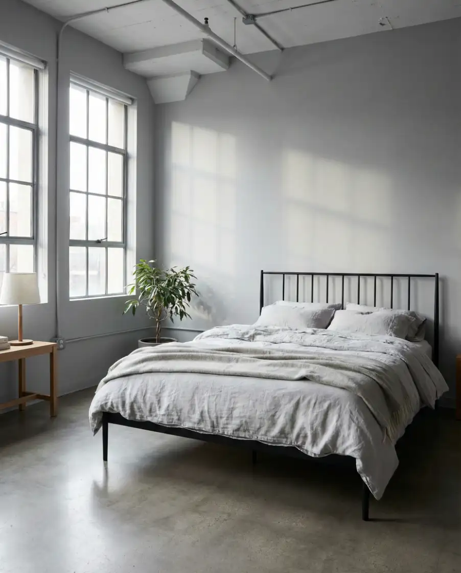 Soft Silver Industrial Calm 1