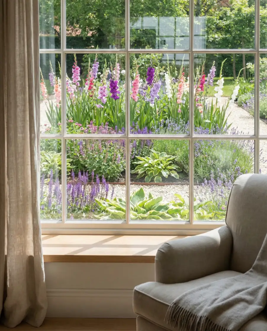 Spring Gladiolus Statement Bed 2