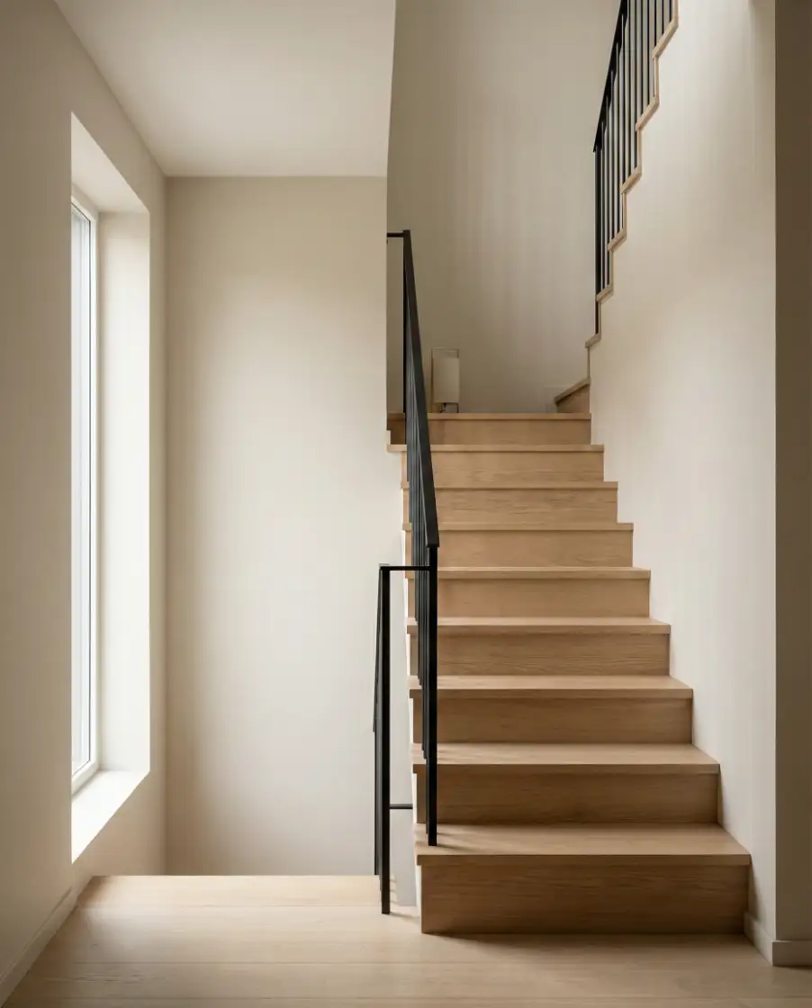 Staircase Hallway with Built-In Flow 1