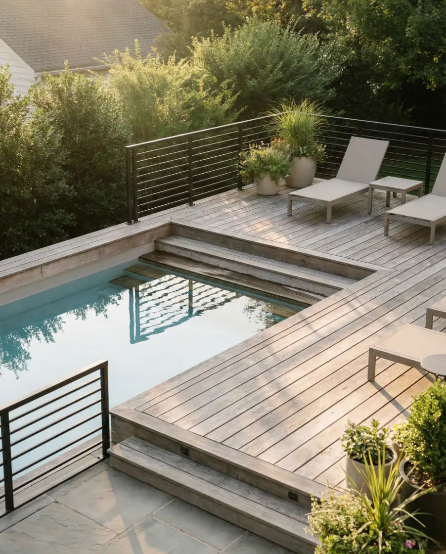 Sunken Decked Retreat 1