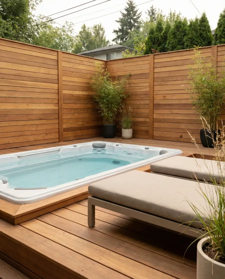 Swim Spa Backyard Retreat 2