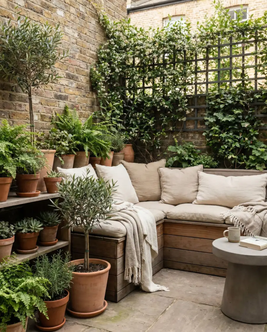 Townhouse-Friendly Green Patio 2