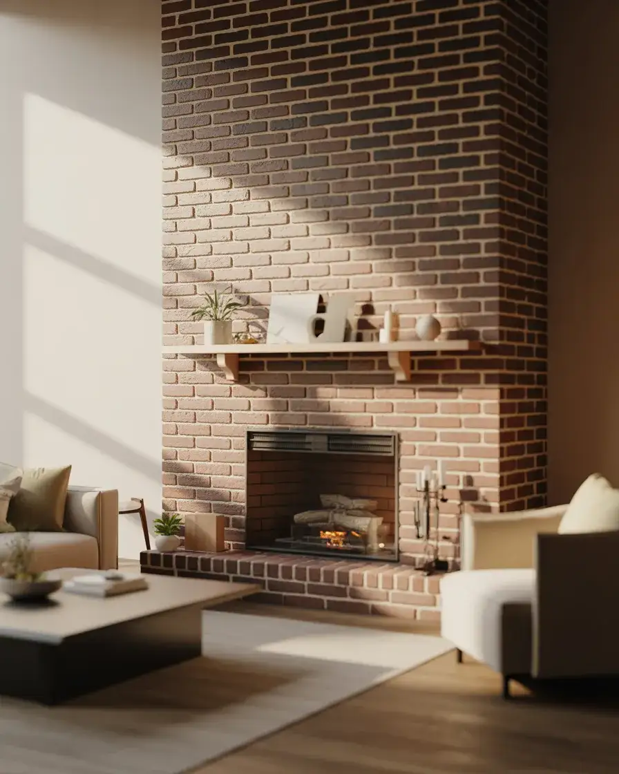 Transitional Brick and Modern Mix 2