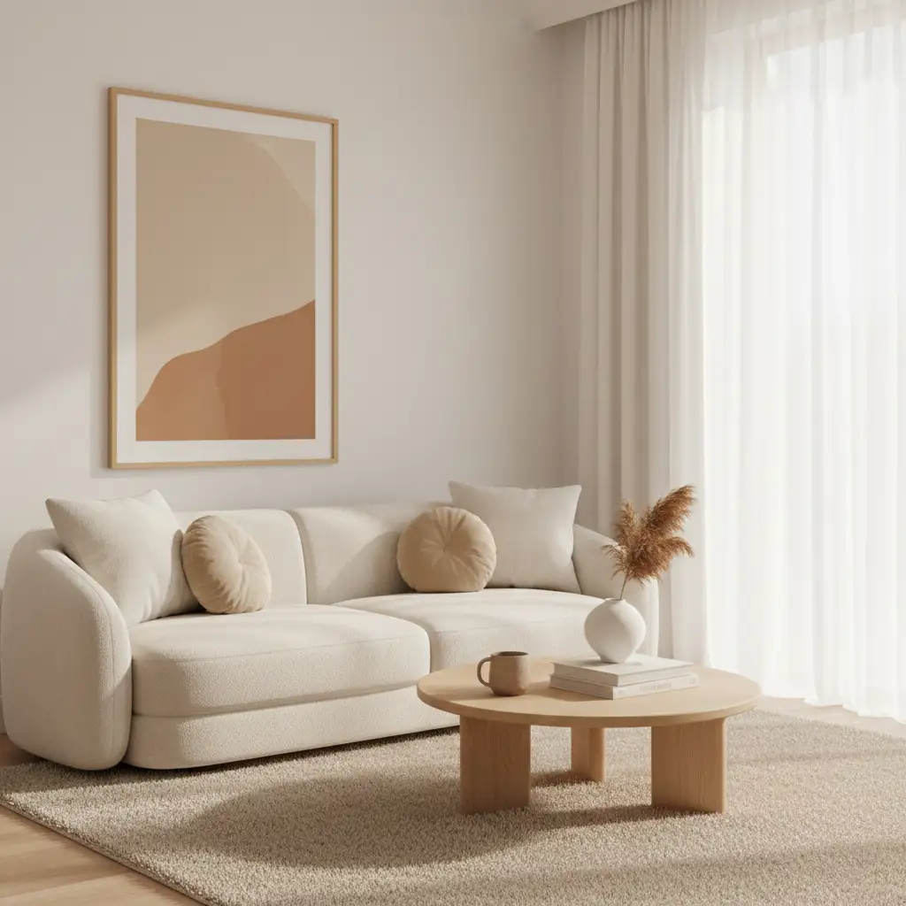 Warm White Minimalism 1