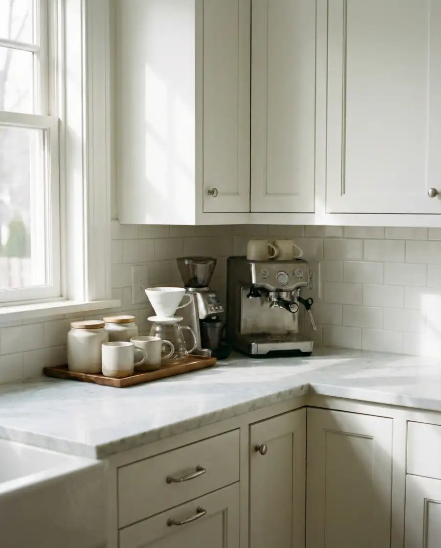 White Marble Coffee Moment 2