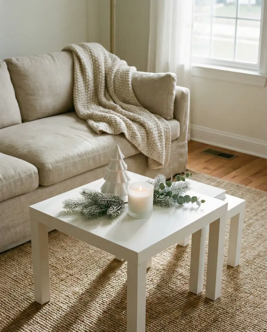 White Minimalist Winter Styling 2