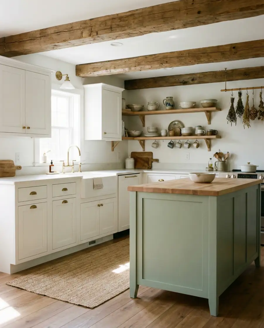 White and Green Country Blend 1