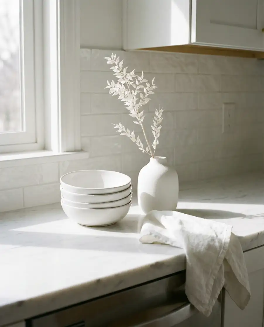 White-on-White Countertop Layers 2