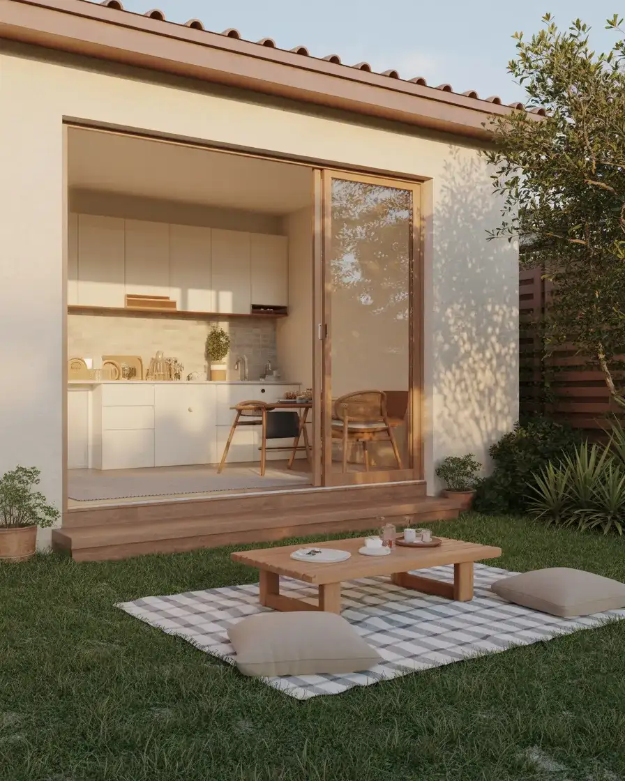 Backyard Picnic Lawn Corner 1