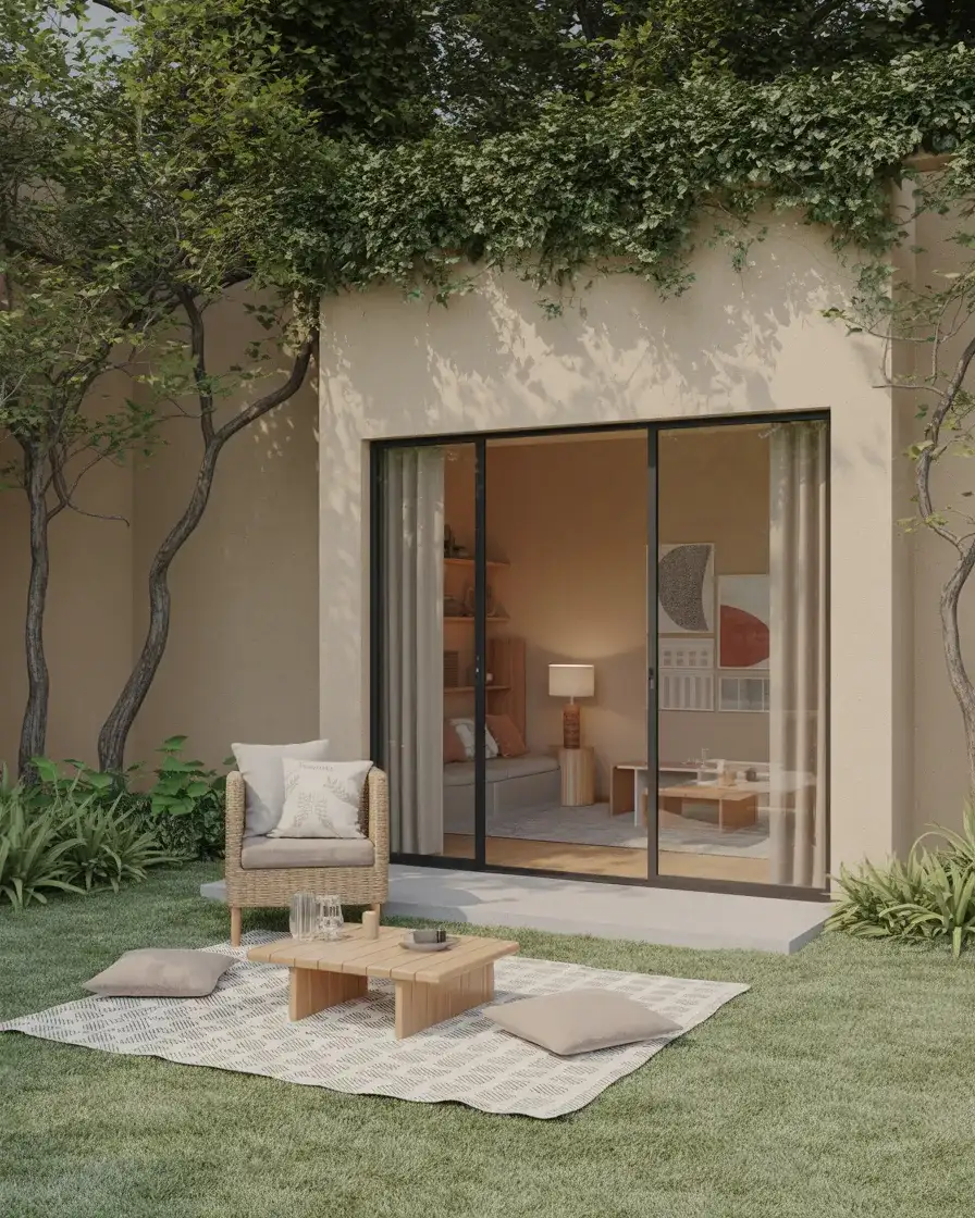 Backyard Picnic Lawn Corner 2