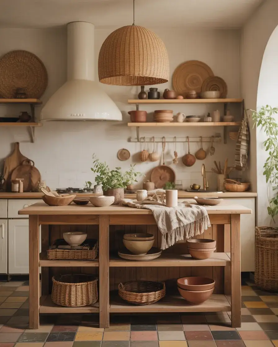 Bohemian Layered Island Decor 1