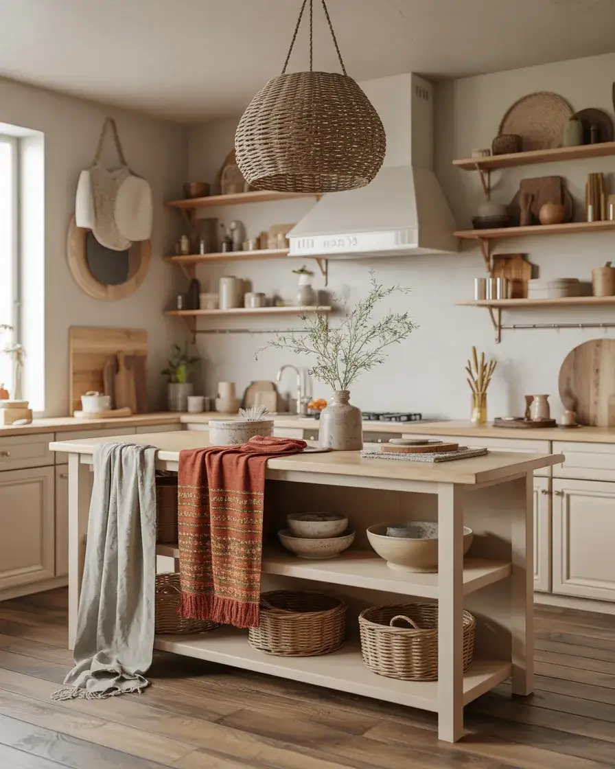 Bohemian Layered Island Decor 2