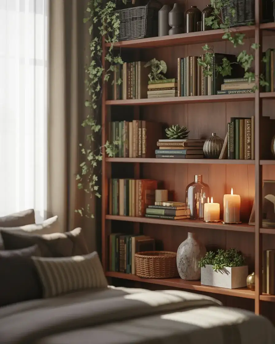 Bookshelf Styling for Bedrooms 1