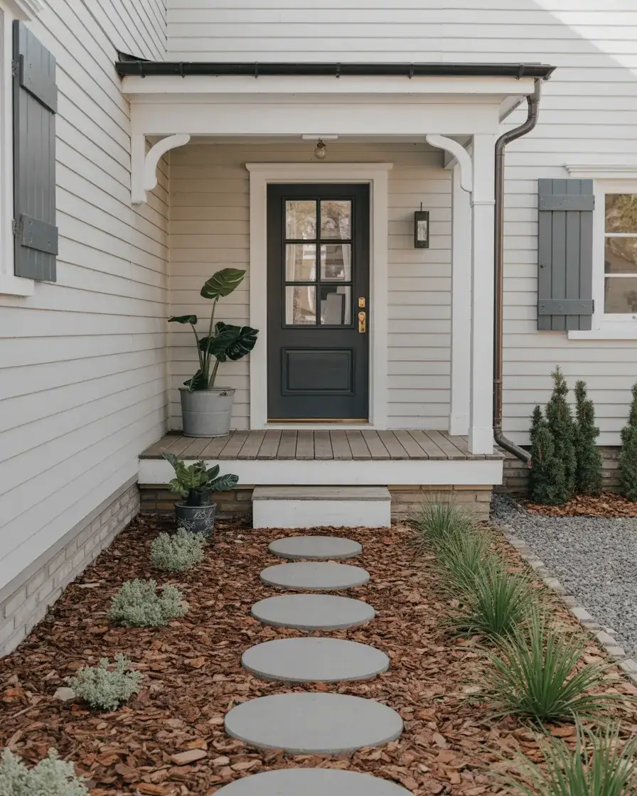 Budget DIY Path Garden 1