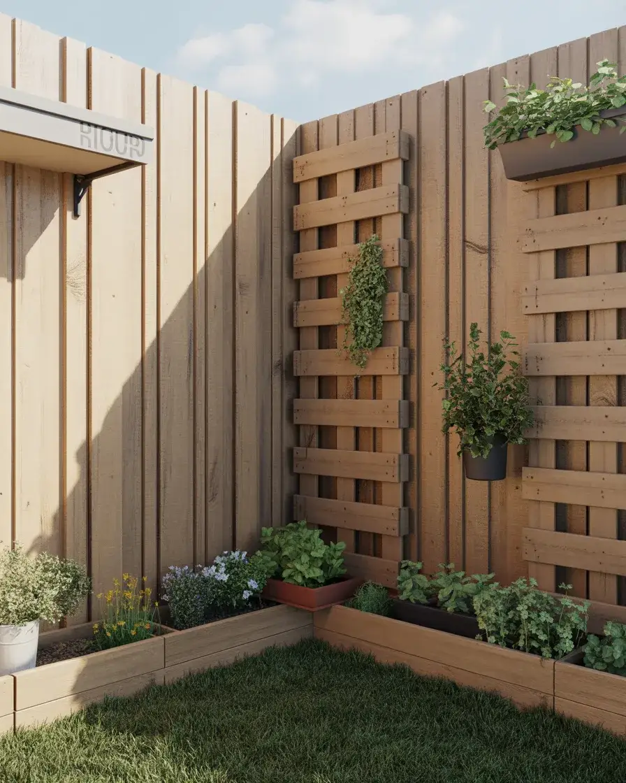 Budget-Friendly DIY Pallet Privacy Fence 1