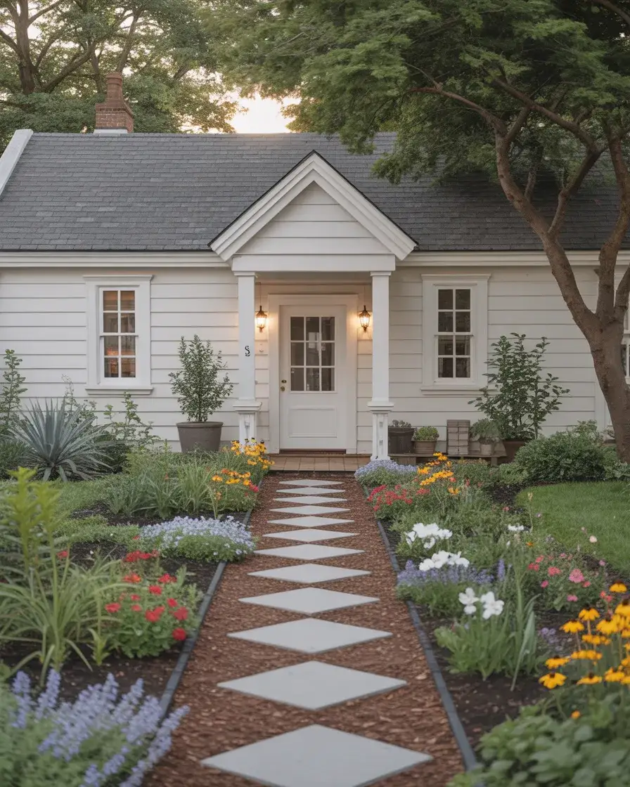 Budget-Friendly Flower Borders for Instant Curb Appeal 1
