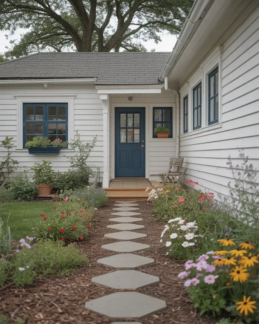 Budget-Friendly Flower Borders for Instant Curb Appeal 2