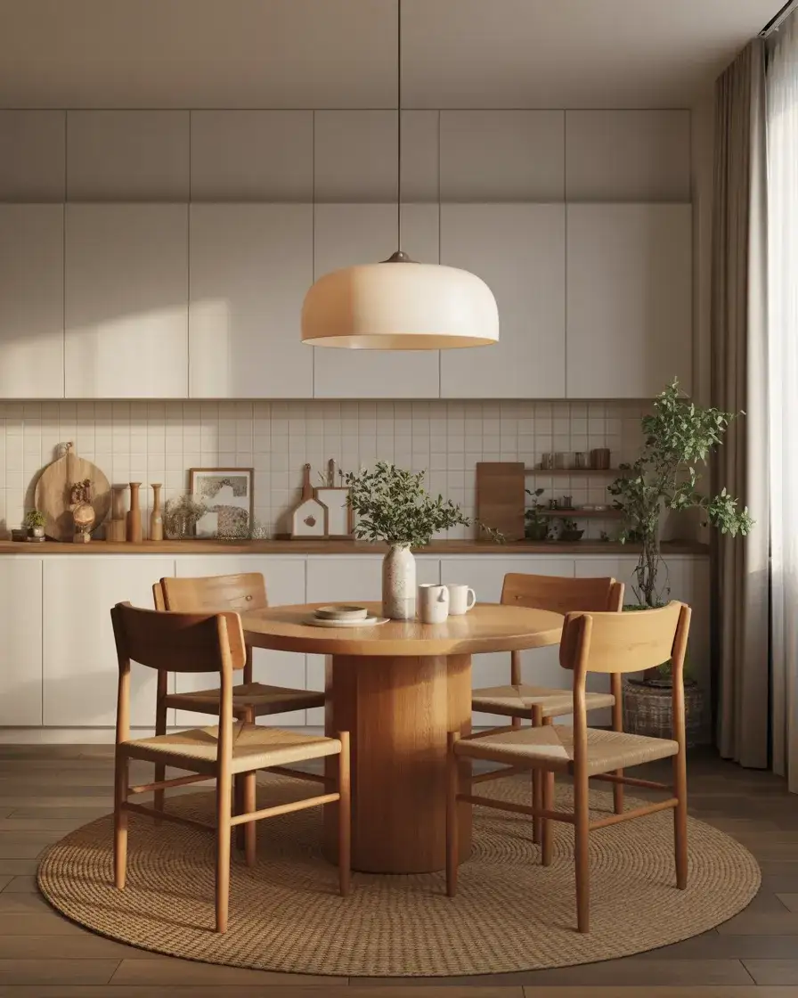 Chairs Designed for Round Dining Tables 1