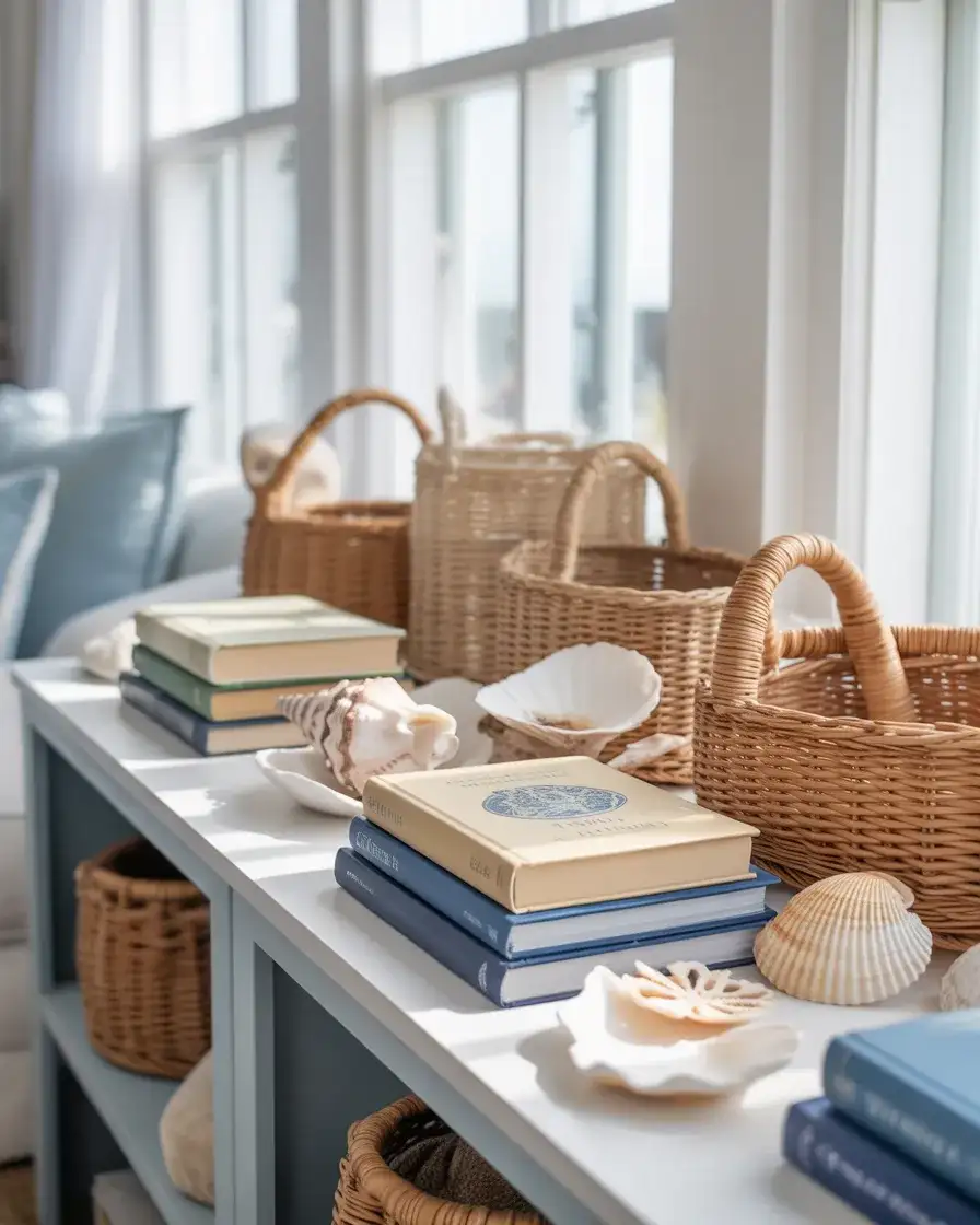 Coastal Shelves With Light Textures 1