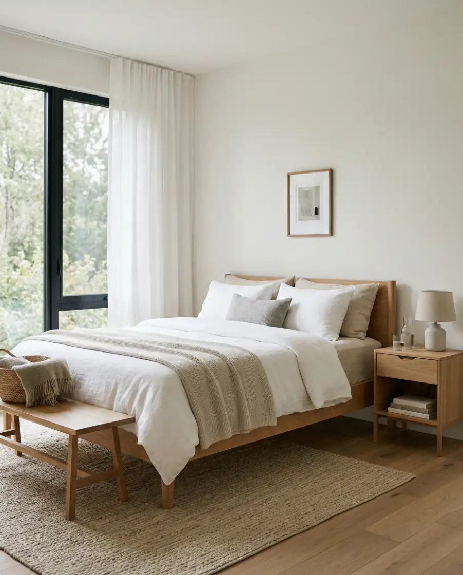 Compact Modern Guest Bedroom 1