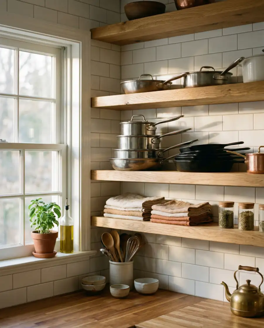 Cozy Corner Pots Shelf 1