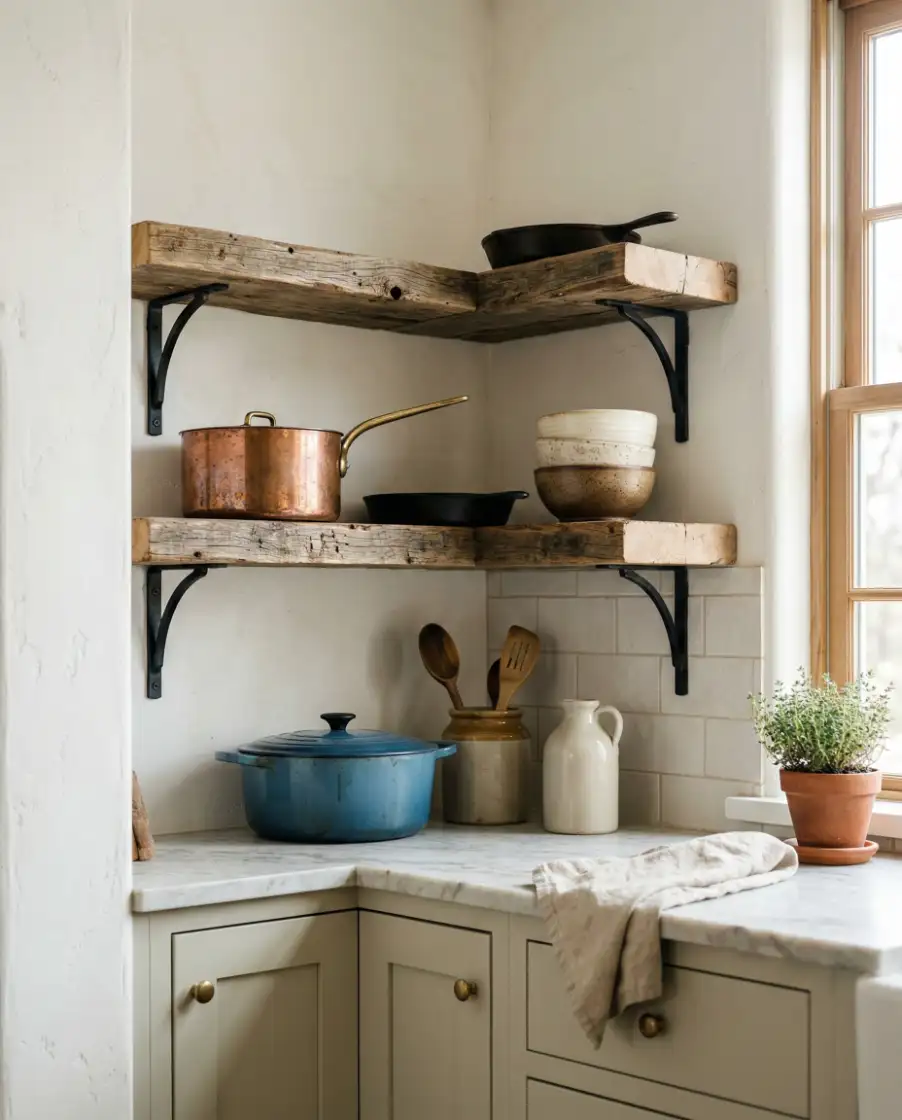 Cozy Corner Pots Shelf 2