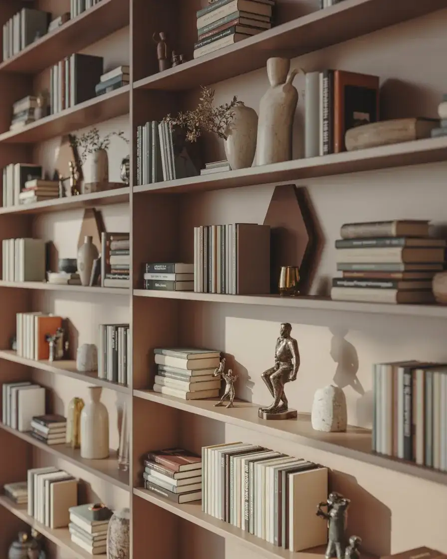 Creative Mixed Shelf Composition 1