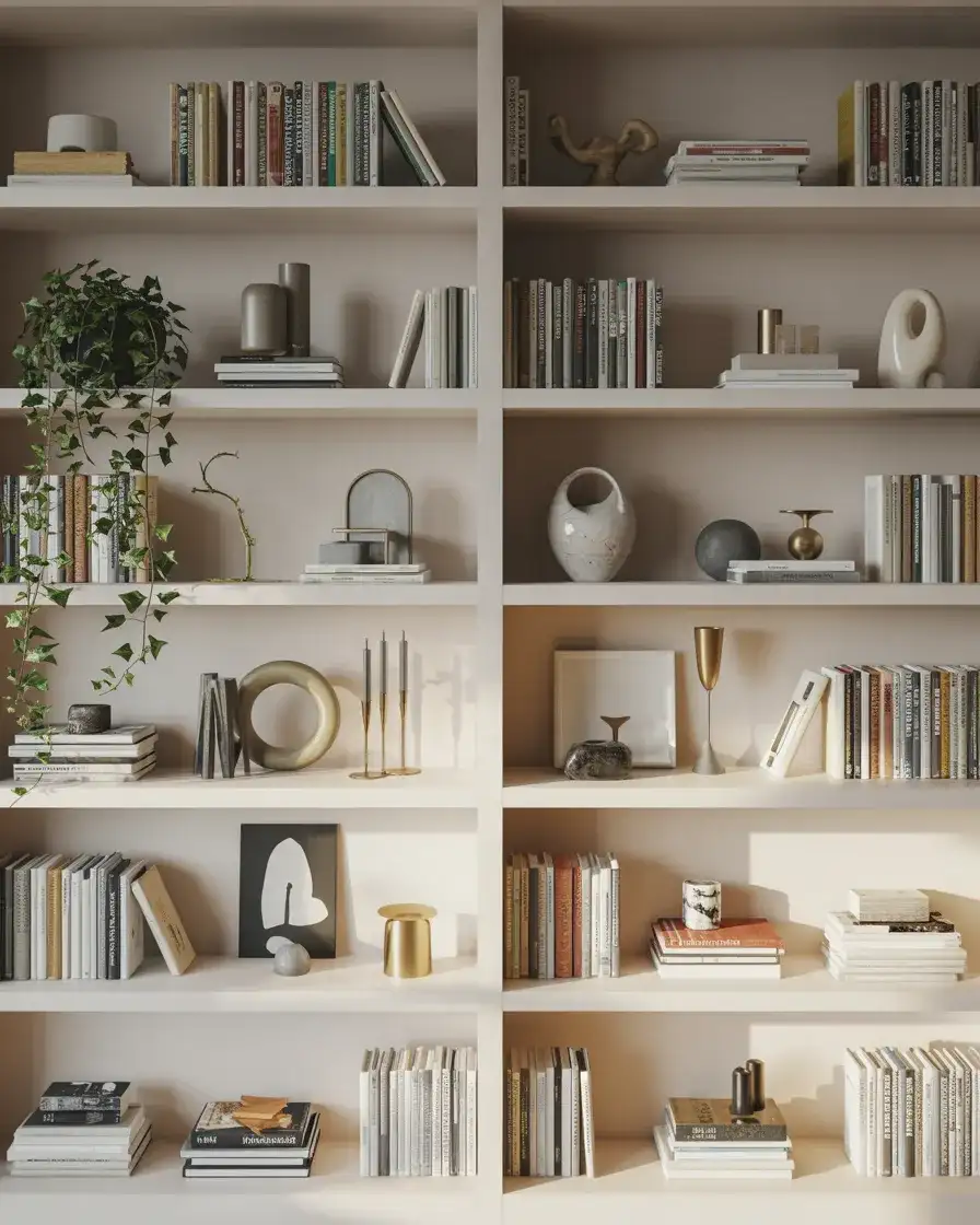 Creative Mixed Shelf Composition 2