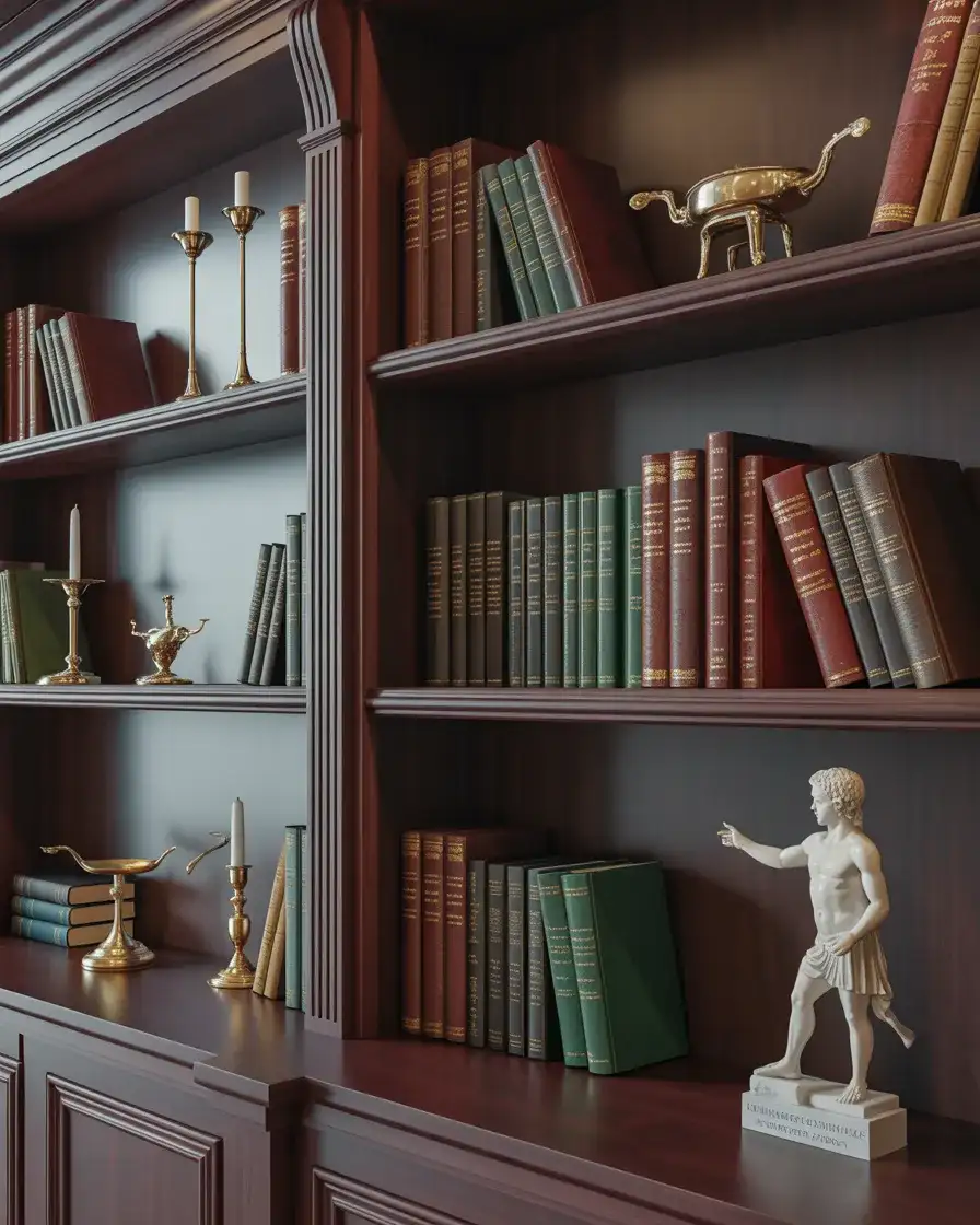 Dark Academia Inspired Shelves 1