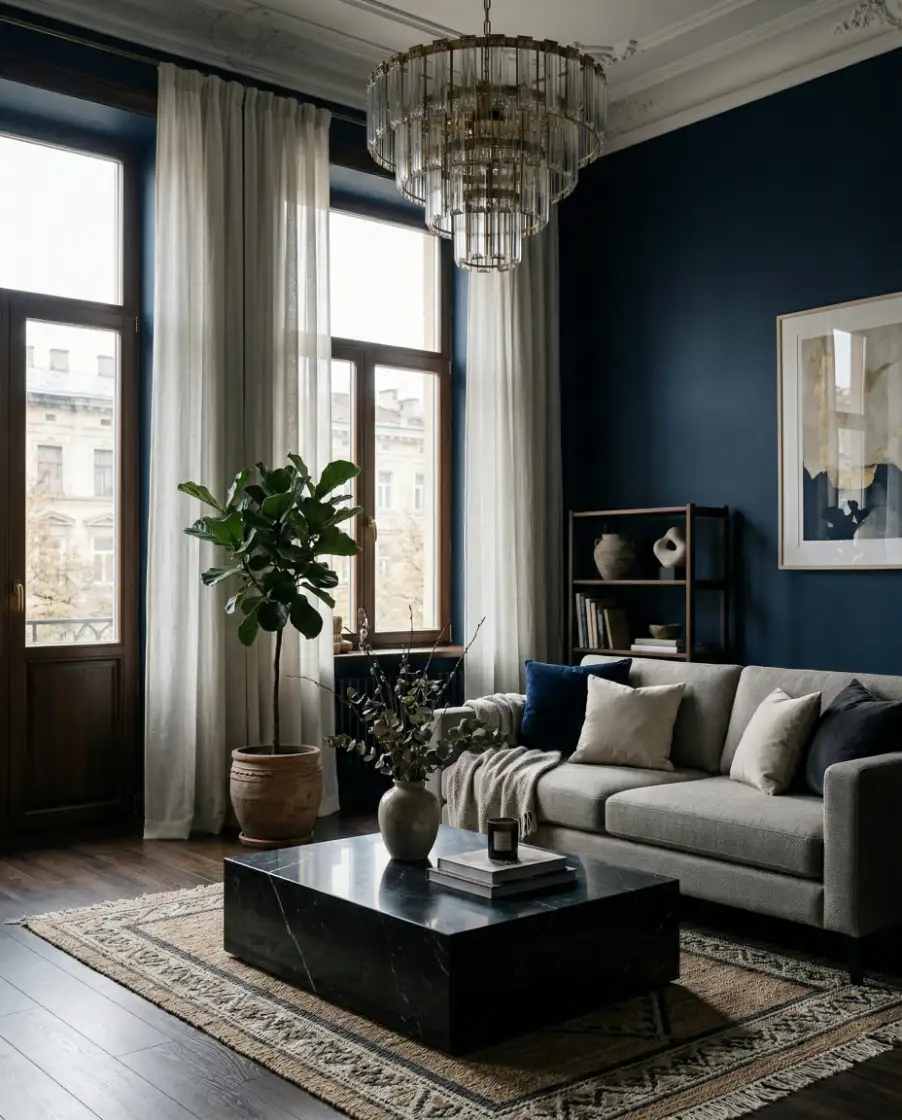 Dark Formal Apartment Statement 1