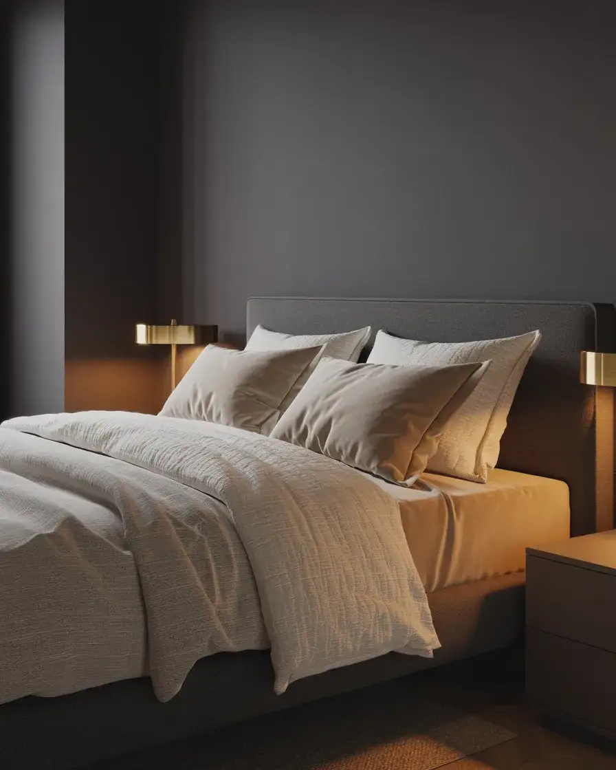 Dark Grey Drama with Subtle Lighting 1