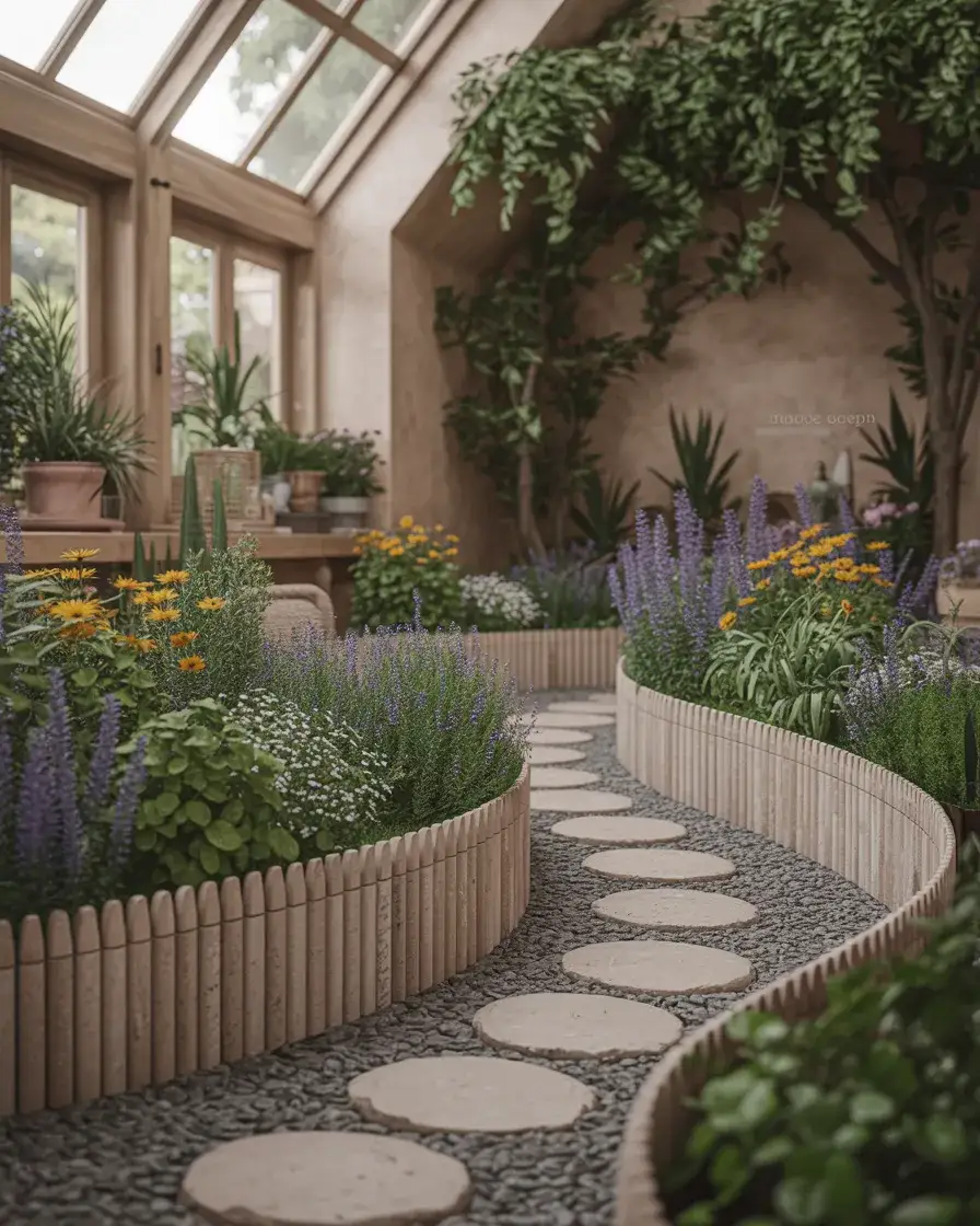 Decorative Garden Fence for Flower Beds 1