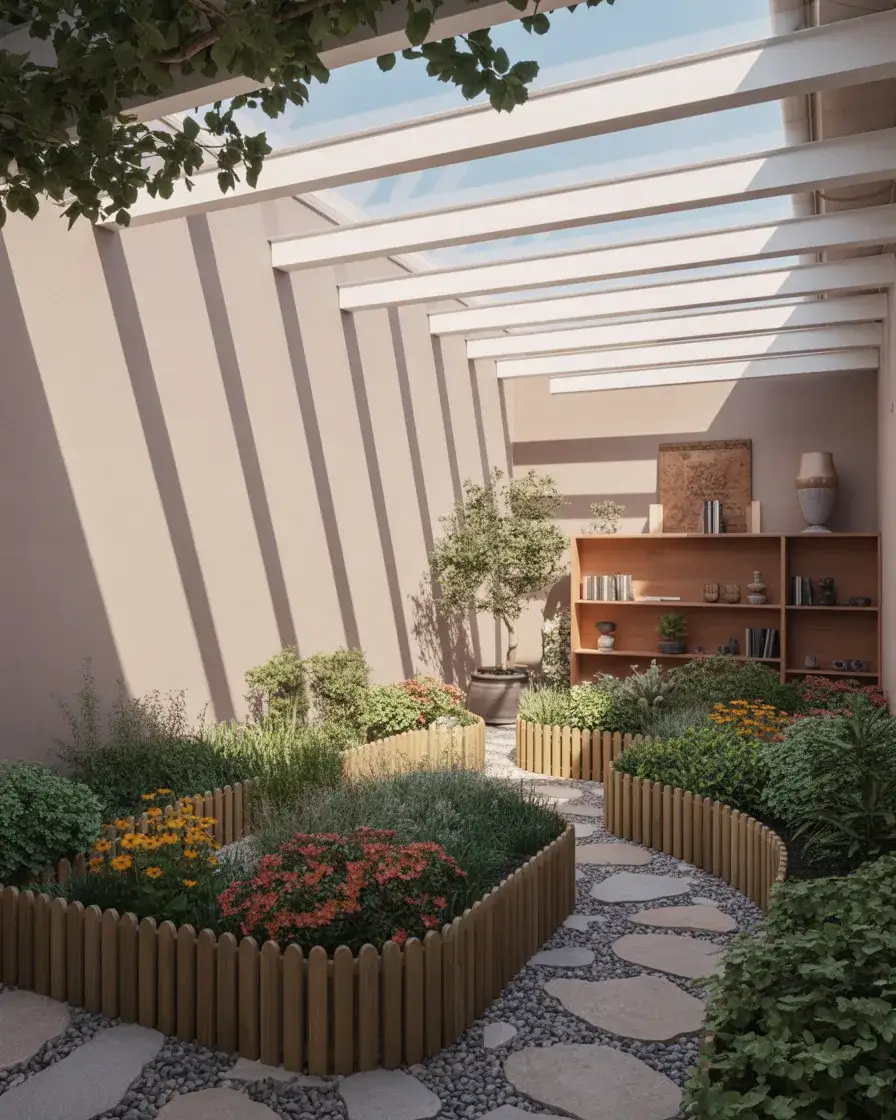 Decorative Garden Fence for Flower Beds 2