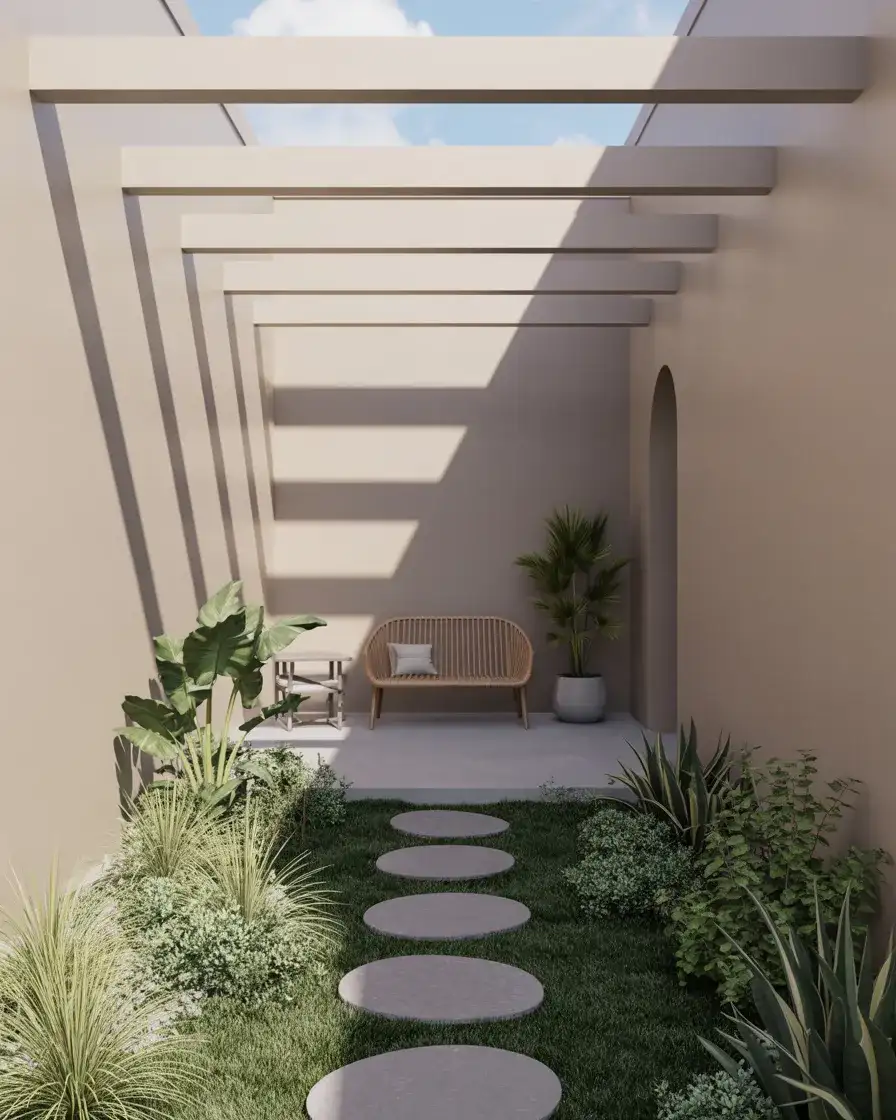 Desert-Inspired Minimal Garden 1