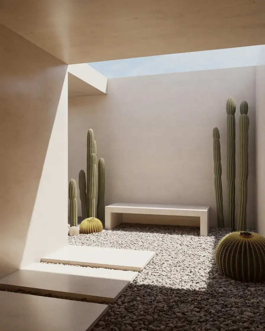 Desert-Inspired Minimal Garden 2